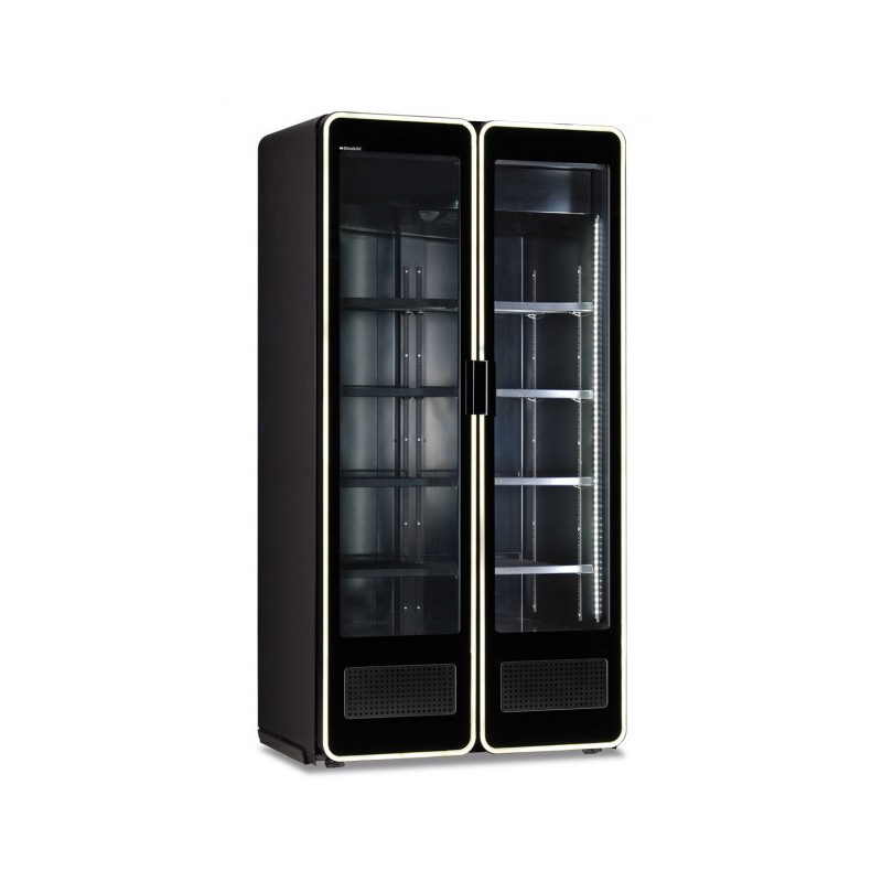 Shopdeschefs - Armoire Réfrigérée Ventilée Modèle ILLUMIA1270BLK