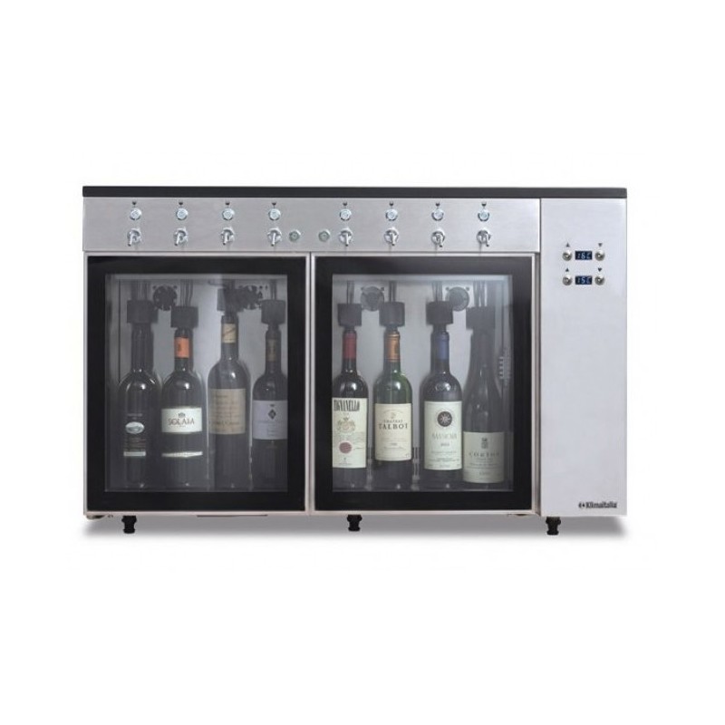 Shopdeschefs - Distributeur de vin 8 verres Modèle SOMMELIER8
