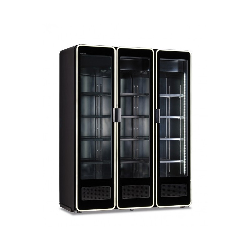 Shopdeschefs - Armoire Réfrigérée Modèle ILLUMIA1620BLK