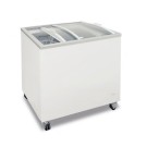 Shopdeschefs - Congélateur statique à coffre avec vitre incurvée coulissante ou avec vitre plate inclinée Modèle FR500 PAC 