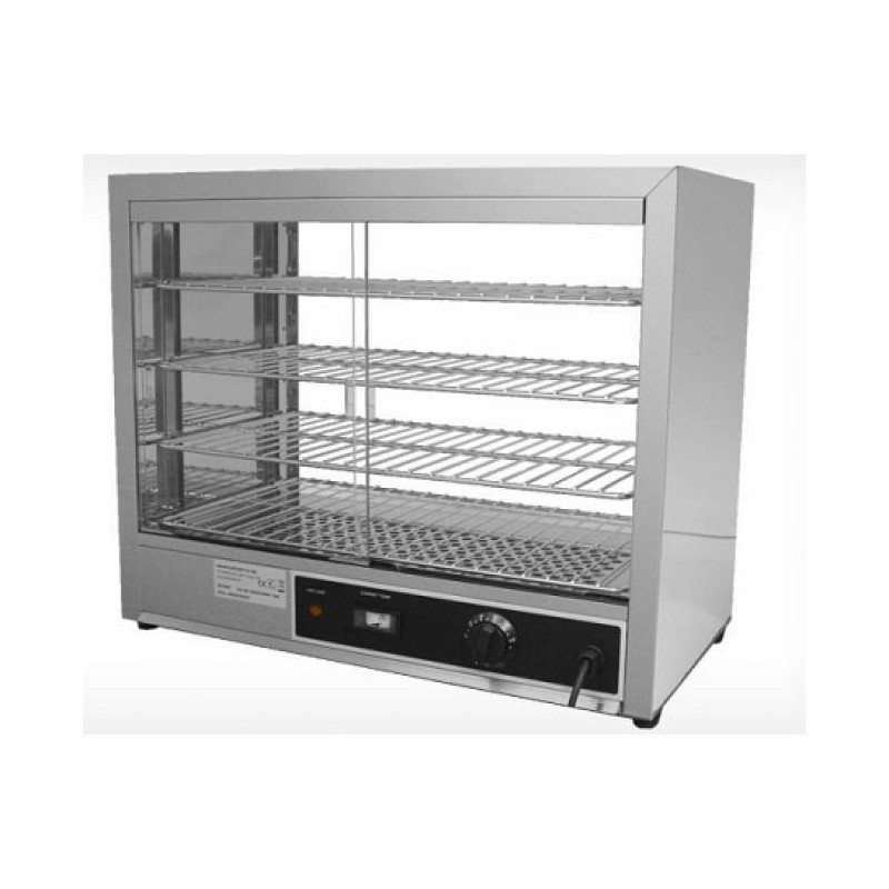 Beckers - Vitrine chaude Modèle DH580 avec 4 étagères