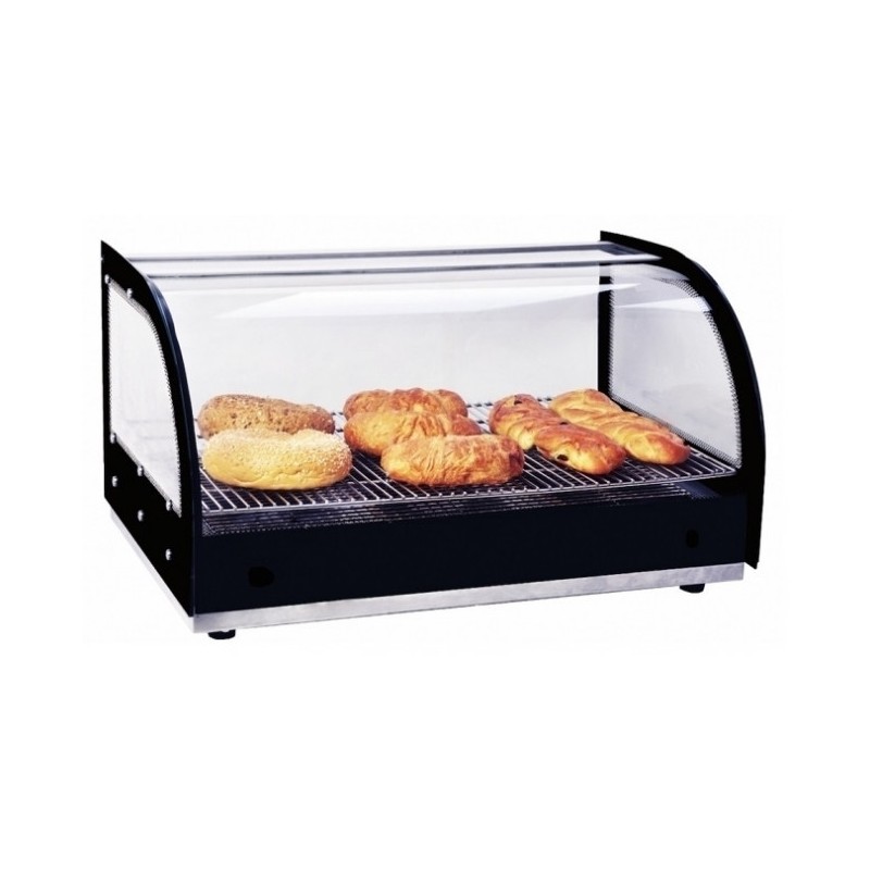 Beckers - Vitrine chauffante  en verre Modèle DHN300 N