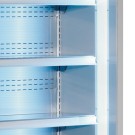 Armoire ventilée réfrigérée libre service avec portes coulissantes gris / blanc - Diamond - PD10/A7-R2