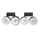 Porte disques mural 4 tiges inox - Robot Coupe