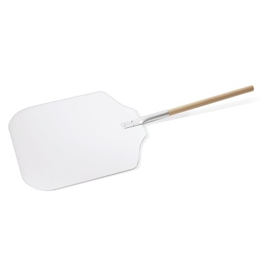 WAS - Pelle à pizza aluminium bambou 91.5cm plateau 45.5/40.5cm