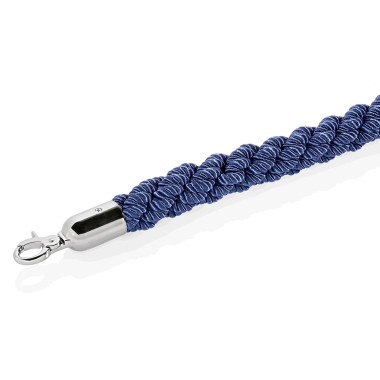Cordon de sécurité bleu tressé 150cm diam 3.2cm - WAS Germany