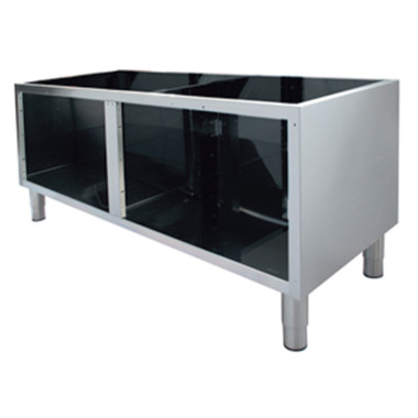 DIAMOND - Soubassement ouvert en acier inox aisi 304