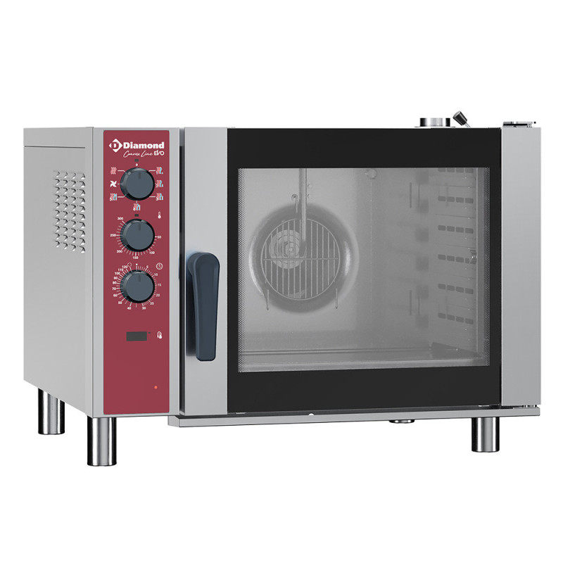 DIAMOND - Four électrique convection 6x GN 1/1 humidificateur
