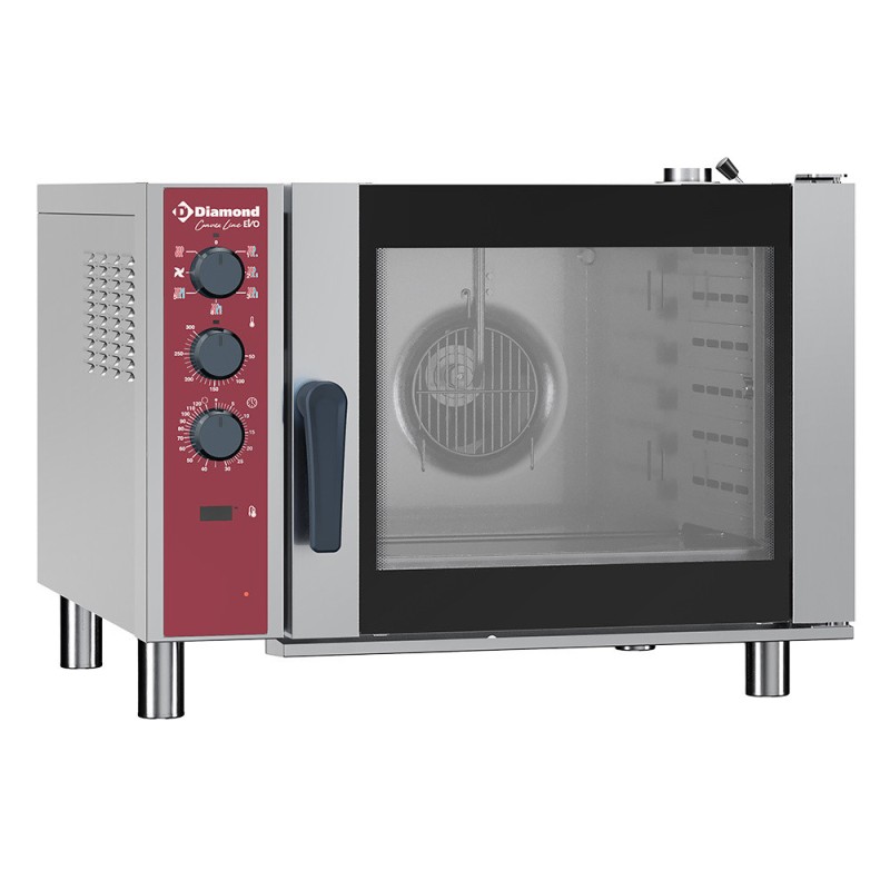 DIAMOND - Four convection électrique 6xGN 1/1 - humidificateur