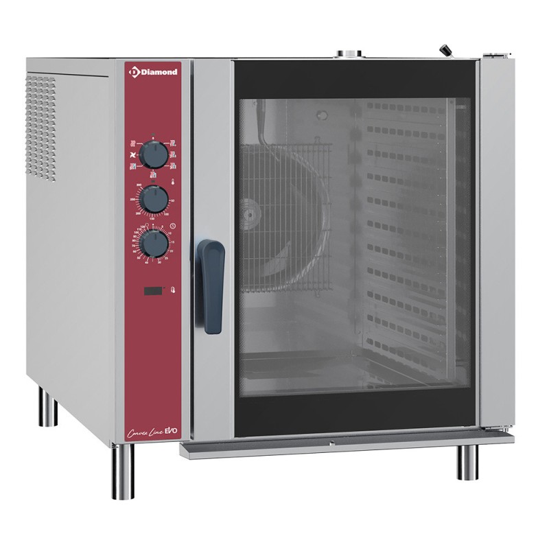 DIAMOND - Four électrique à convection -  10xGN 2/1 - humidificateur