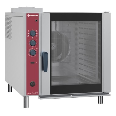 DIAMOND - Four gaz à convection 10x GN 2/1 - humidificateur