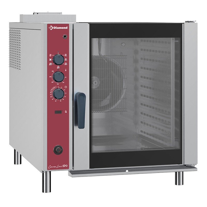 DIAMOND - Four gaz à convection 10x GN 2/1 - humidificateur