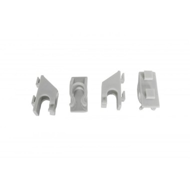 COMBISTEEL - Set 4 clips blanc pour 7487.0165