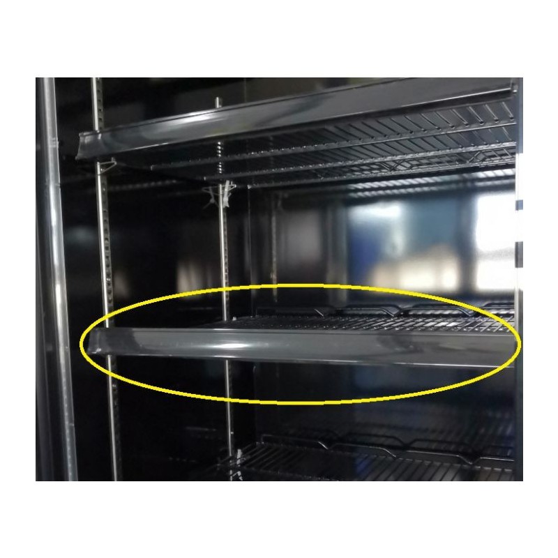 COMBISTEEL - Porte carte de prix gauche / droite noir  7455.2230-2235-2240-2245-2250   7455.2405-2415-2417-2425-2435-2445