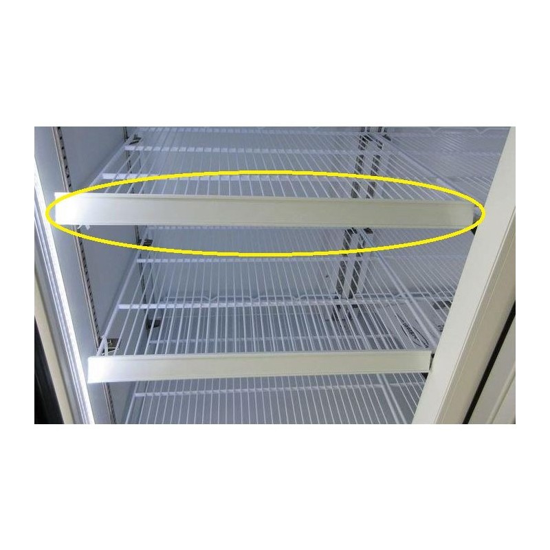 COMBISTEEL - Porte carte de prix gauche/droite blanc 7455.2200-2205-2210-2215-2220 7455.2400-2410-2416-2420-2430-2440  7455.290