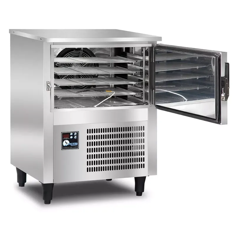 Acfri - Cellule de refroidissement à grille et surgélation rapide - 5 à 9 niveaux - 20 kg - GR20-RL