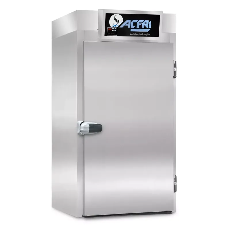 Acfri - Cellule de refroidissement mixte à chariot - 1 échelle GN 2/1 - 80 kg - AR80-P740-C110-SG