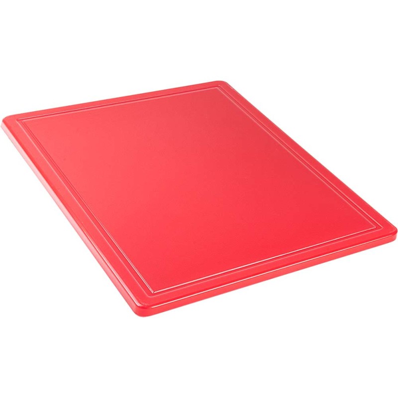 Planche à découper rouge HACCP GN 1/2 - Stalgast