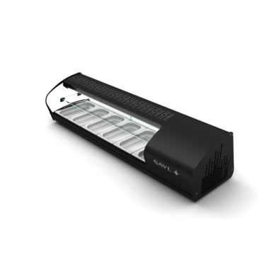 Sayl - Vitrine Réfrigérée Sushi Shark - 1680 mm - 2 Étagères - SK28S