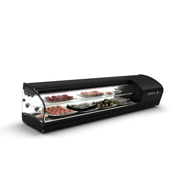 Sayl - Vitrine Réfrigérée Sushi Shark - 1320 mm - 2 Niveaux CP - SK26SP