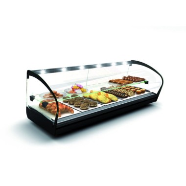 Sayl - Vitrine Chaude Shark - 840 mm - 2 Étagères - Chaleur Sèche - SHK24L