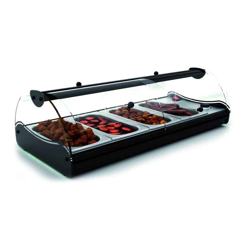Sayl - Vitrine Chaude Self-Service - 840 mm - Bain-Marie - CSS4L