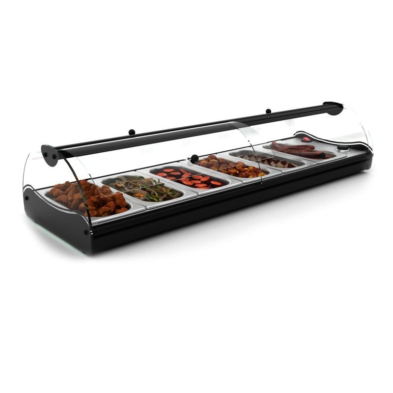 Sayl - Vitrine Chaude Self-Service - 840 mm - Bain-Marie - CSS4L