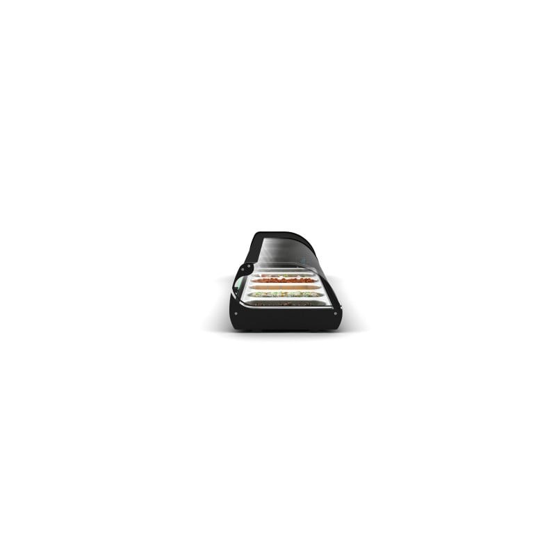 Sayl - Vitrine Réfrigérée Tapas Série Standard avec 6 Bacs GN 1/3 - V6B