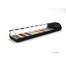 Sayl - Vitrine Réfrigérée Tapas Série Standard avec 8 Bacs GN 1/3 - V8B