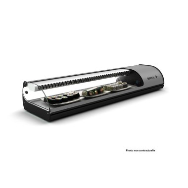 Sayl - Vitrine Réfrigérée Sushi Standard - 2140 mm - Neutre CP - VS10NP