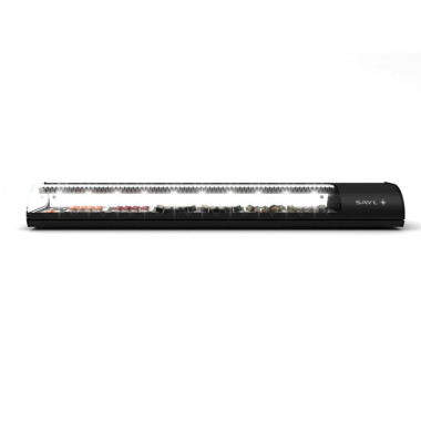 Sayl - Vitrine Réfrigérée Sushi Standard - 2140 mm - Neutre - VS10N