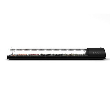 Sayl - Vitrine Réfrigérée à Sushi Série Standard avec 10 Bacs GN 1/3 - VS10B