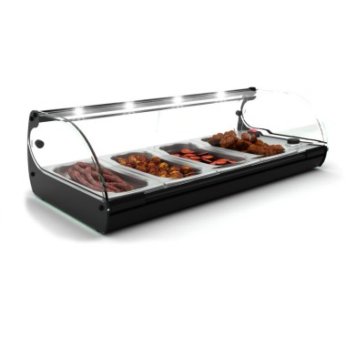 Sayl - Vitrine Chaude Standard LED - 840 mm - Bain-Marie - C4L
