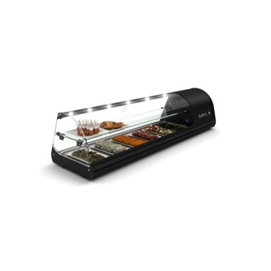 Sayl - Vitrine Réfrigérée Tapas Standard - 1438 mm - 2 Étagères - Neutre - V26N