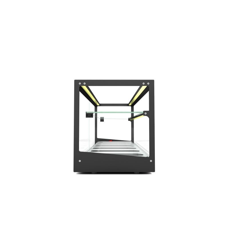 Sayl - Vitrine Chaude Logic Triple - 1190 mm - 2 Étagères - Bain-Marie - CLO26B-2
