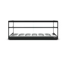 Sayl - Vitrine Chaude Logic Triple - 1190 mm - 2 Étagères - Bain-Marie - CLO26B-2