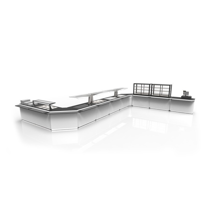 Sayl - Buffet de Service Neutre Design - 1300x700 mm - BUNE