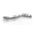 Sayl - Buffet de Service Neutre Design - 1300x700 mm - BUNE