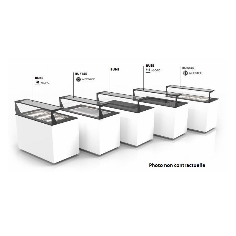 Sayl - Buffet de Service Neutre Design - 1300x700 mm - BUNE