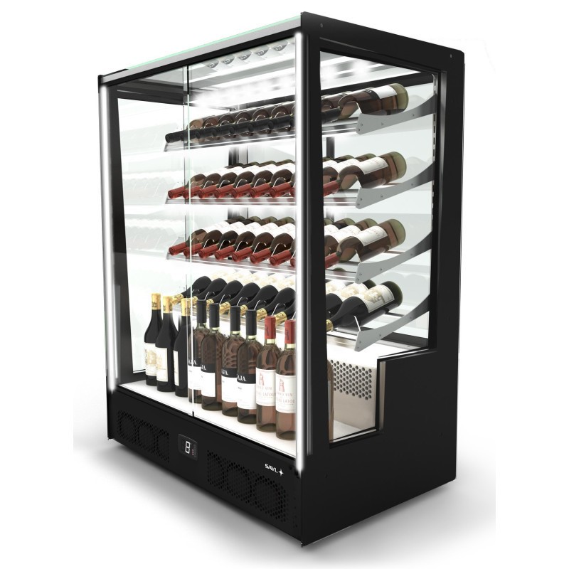 Sayl - Vitrine Réfrigérée pour Vin Série PAK Accès Porte Avant - 1015x1240 mm - PAK-RCA-W