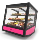 Sayl - Vitrine Réfrigérée Cubique à Poser Série QBO Base Lumineuse Colorée - 620x670 mm - QBO-R