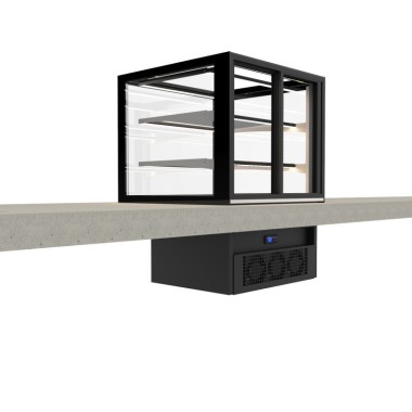 Sayl - Vitrine Réfrigérée Ouverte Série Drop-In 3 Niveaux - 600x850 mm - DP-60-80G