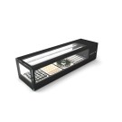 Sayl - Vitrine Sushi Réfrigérée avec 6 Bacs GN 1/3 Série LOGIC - 1320 mm - VTLG6S
