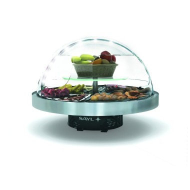 Sayl - Buffet Réfrigéré Dôme Vision 360 Libre Service - 950x750 mm - BUF360