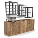 Sayl - Vitrine Chaude Drop-in Integra 3 Niveaux - 600x600 mm - DP-60-80C