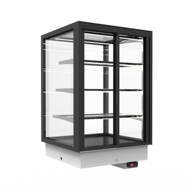 Sayl - Vitrine Chaude Drop-in Integra 3 Niveaux - 600x600 mm - DP-60-80C