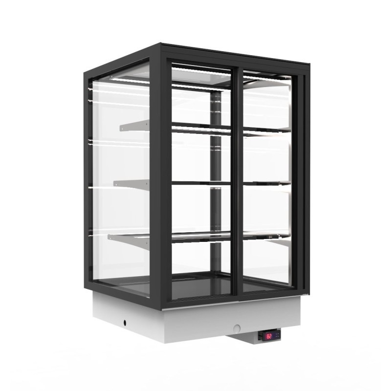 Sayl - Vitrine Chaude Drop-in Integra 3 Niveaux - 600x600 mm - DP-60-80C