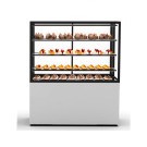 Sayl - Vitrine Chaude à 4 Faces Base 100 - H 1400 mm et Sans Accès Frontal - IN100/80-140C