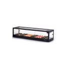 Sayl - Vitrine Sushi Réfrigérée - 1190 x 380 x 300 mm - Avec Groupe de Réfrigérateur à Distance - VTLG6SGR