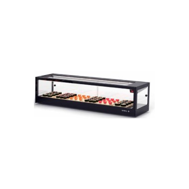 Sayl - Vitrine Sushi Réfrigérée - 1190 x 380 x 300 mm - Sans Groupe de Réfrigérateur à Distance - VTLG6SGZ